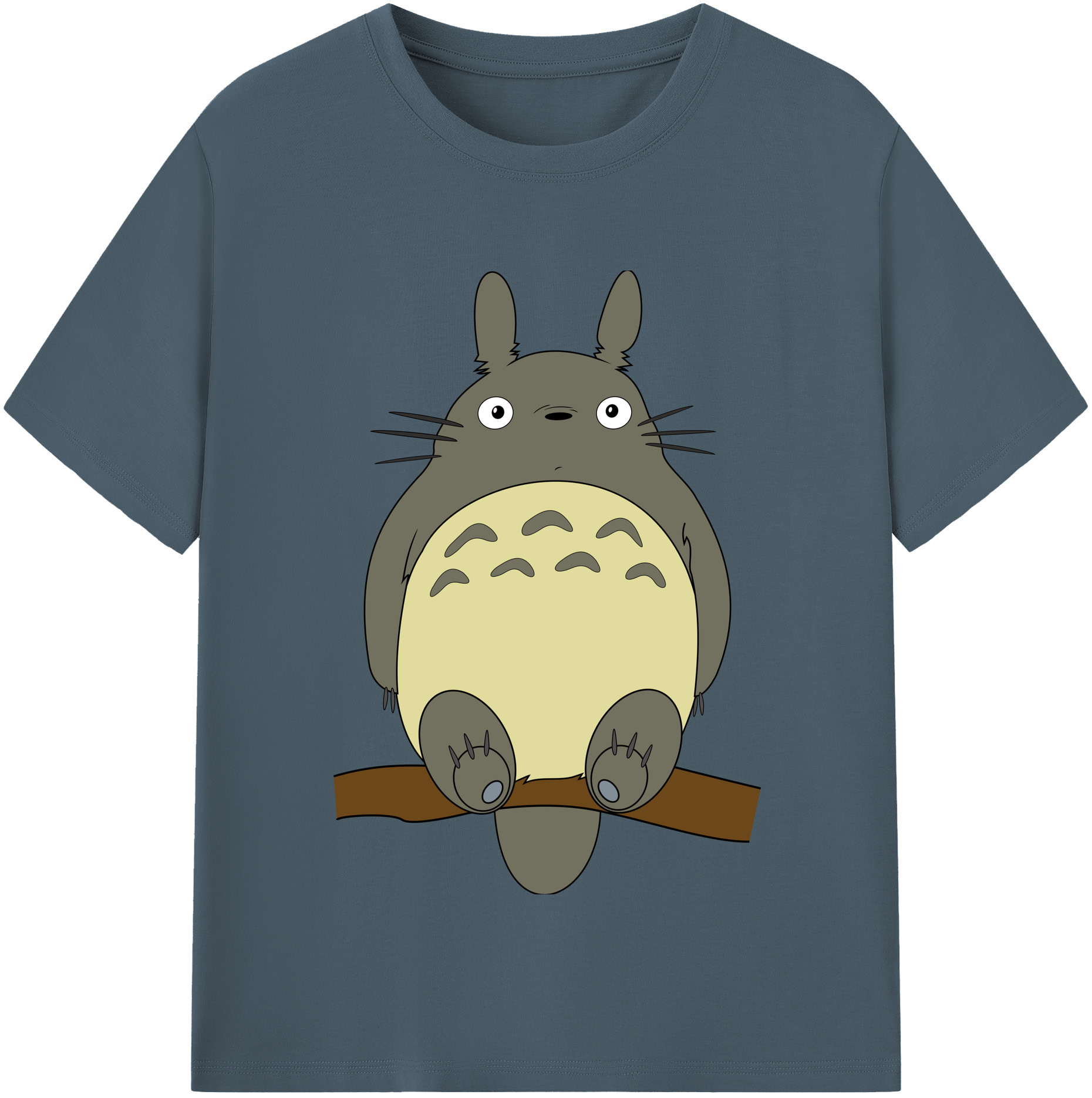 （画像用） となりのトトロ 草壁メイ 草壁サツキ My Neighbor Totoro Satsuki Kusakabe Mei Kusakabe 綿100％半袖Tシャツ（フロントプリント）